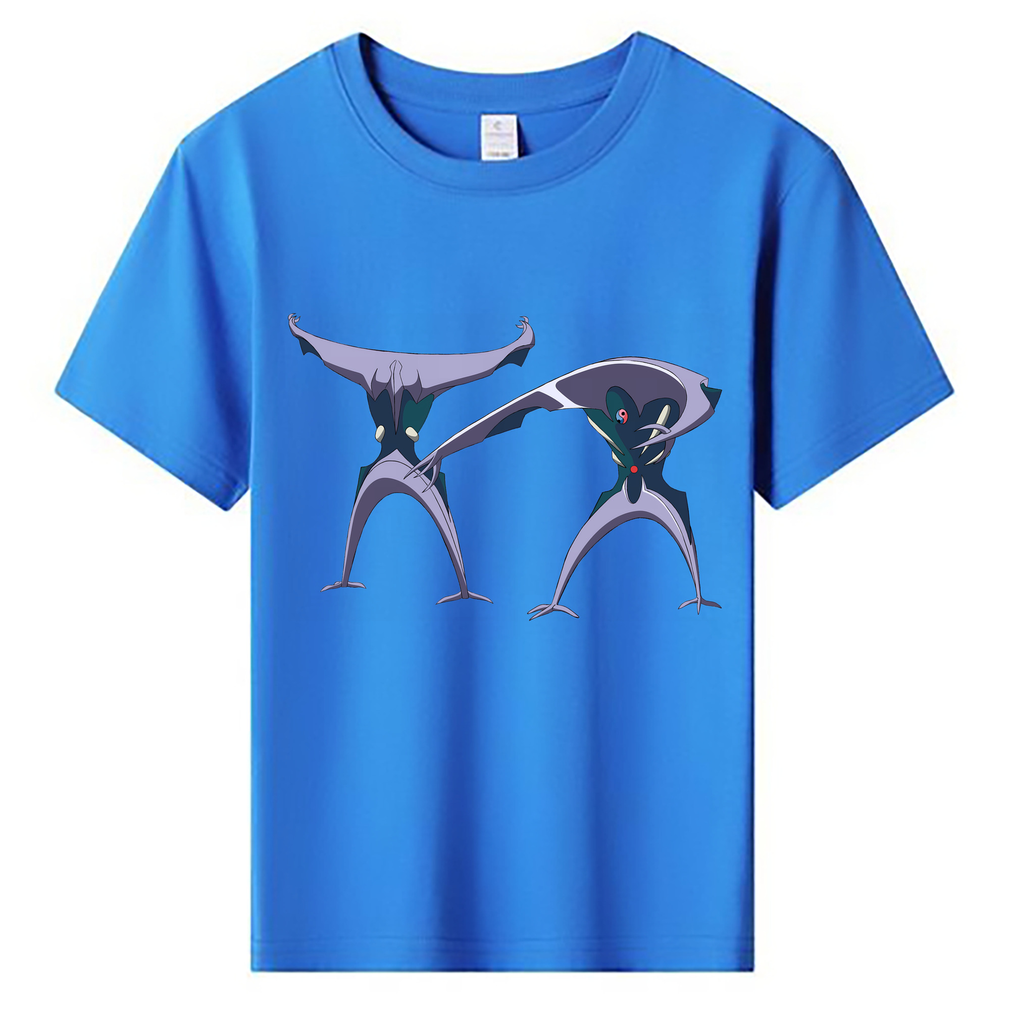 （画像用） EVA 新世紀エヴァンゲリオン 綿100％キッズTシャツ（フロントプリント）